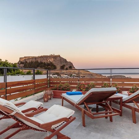 Lindosaquaview Luxury Villa Exterior foto