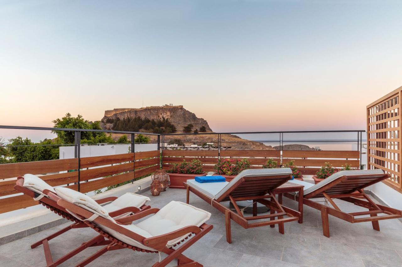 Lindosaquaview Luxury Villa Exterior foto